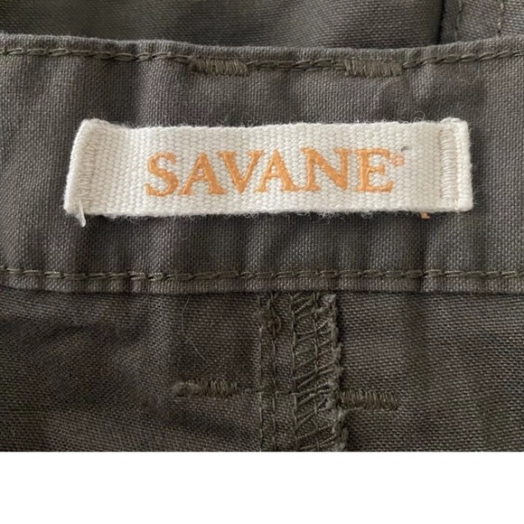 Savane Green Hiking Cargo 7” Shorts‎ Pockets Mens Size 42 (1172) - Picture 3 of 5